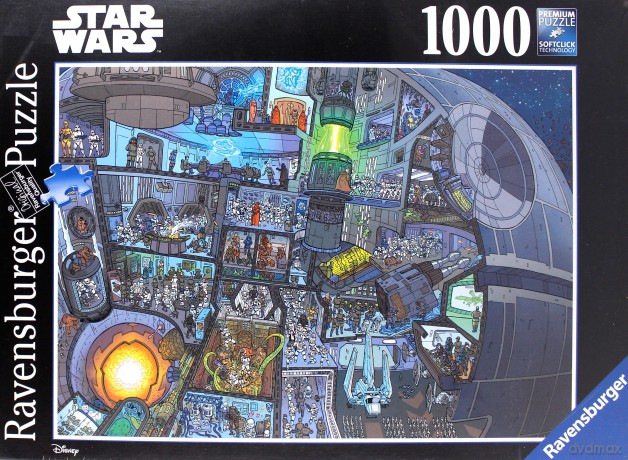 RAVENSBURGER 1000 el. - Star Wars, Gdzie jest Wookie [PUZZLE]