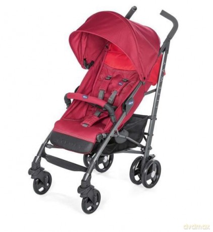 Wózek Lite Way Top3 z pałąkiem Red Berry