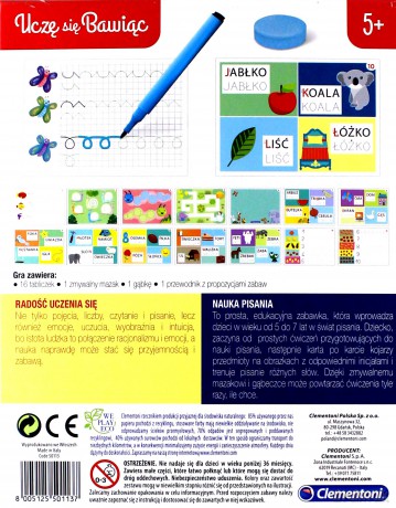 Zabawka edukacyjna Nauka pisania