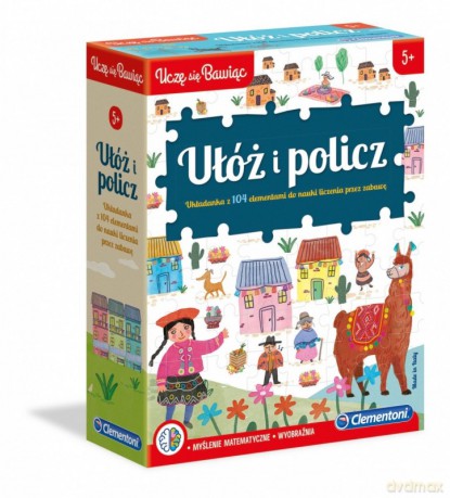 Zabawka edukacyjna Ułóż i Policz