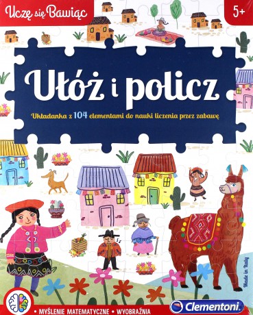 Zabawka edukacyjna Ułóż i Policz
