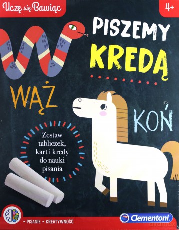 Zestaw edukacyjny Pisanie kredą