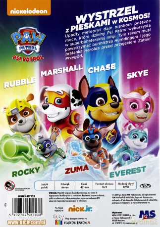 Psi Patrol. Kosmopieski [DVD]