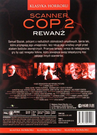 Scanner Cop 2 Rewanż [DVD]
