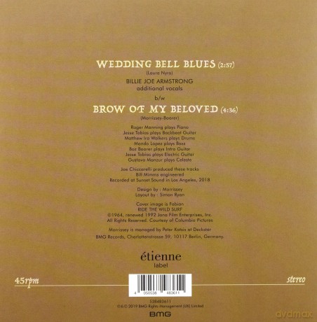 Morrissey: Wedding Bell Blues (Clear Yellow 7'') [Winyl]