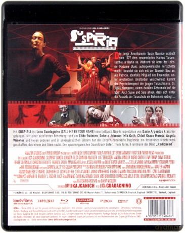 Suspiria [Blu-Ray 4K]+[Blu-Ray]