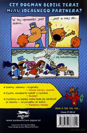 Dogman i superkot (Tom 4) - Dav Pilkey [KOMIKS]