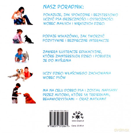 Dzieciaki i psiaki. Tworzenie bezpiecznej i zgodnej relacji - Melissa Fallon, Vickie Davenport [KSIĄŻKA]