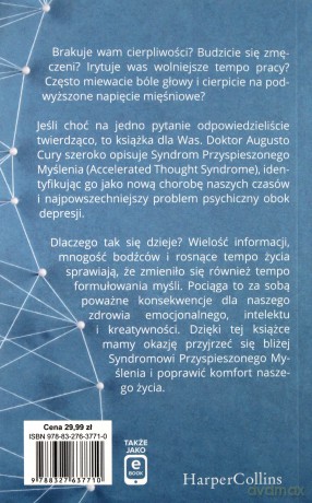 Lęk. Jak sobie radzić z chorobą naszych czasów - Augusto Cury [KSIĄŻKA]