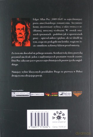 Miasto w morzu i inne utwory poetyckie - Edgar Allan Poe [KSIĄŻKA]