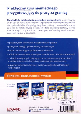 Niemiecki dla opiekunów i pracowników służby zdrowia. Intensywny kurs przygotowujący do pracy za granicą - Lena Huppert, Zuzanna Pytlińska [KSIĄŻKA]