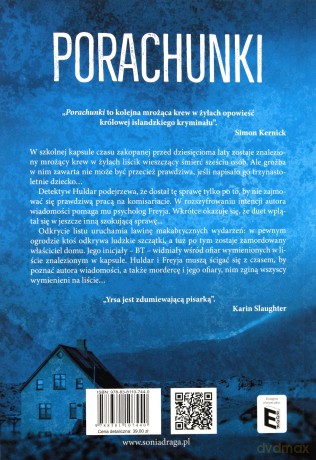 Porachunki - Yrsa Sigurdardóttir [KSIĄŻKA]