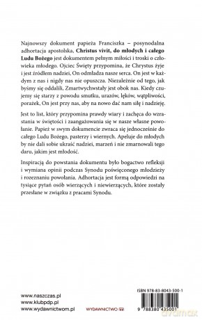 Posynodalna adhortacja Christus vivit - Papież Franciszek [KSIĄŻKA]