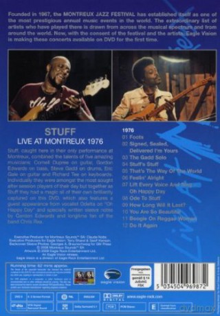 Stuff: Live At Montreux 1976 [DVD]