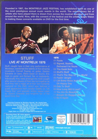 Stuff: Live At Montreux 1976 [DVD]