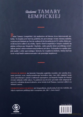 Śladami Tamary Lempickiej. Tamara oczami Tatiany - Tatiana De Rosnay [KSIĄŻKA]