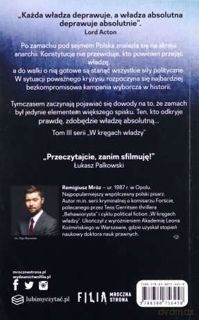 Władza absolutna. W kręgach władzy (Tom 3) (pocket) - Remigiusz Mróz [KSIĄŻKA]
