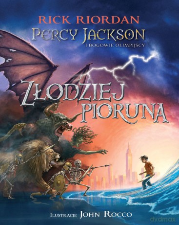 Złodziej pioruna. Percy Jackson i bogowie olimpijscy - Rick Riordan [KSIĄŻKA]