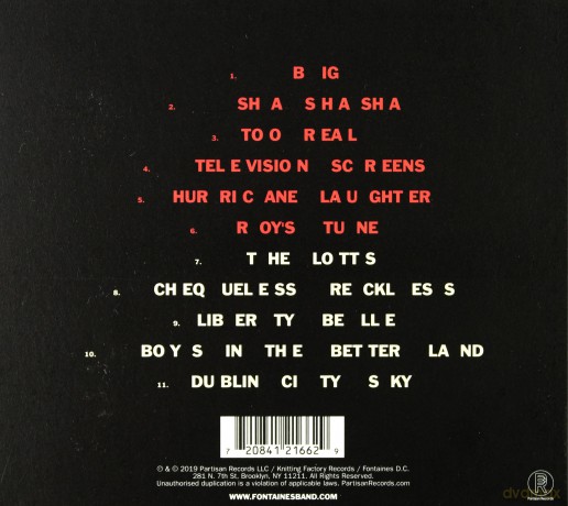 Fontaines D.C.: Dogrel (digipack) [CD]