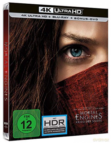 Mortal Engines (Zabójcze maszyny) [Blu-Ray 4K]+[Blu-Ray]