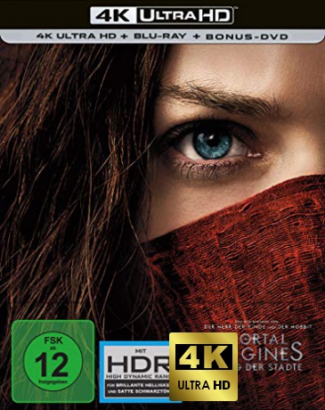 Mortal Engines (Zabójcze maszyny) [Blu-Ray 4K]+[Blu-Ray]