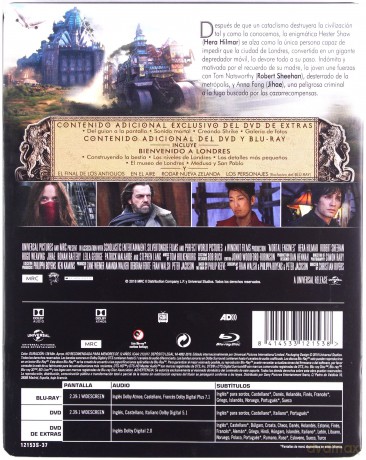 Mortal Engines (Zabójcze maszyny) (steelbook) [Blu-Ray]+[2DVD]