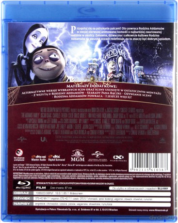 Rodzina Addamsów [Blu-Ray]