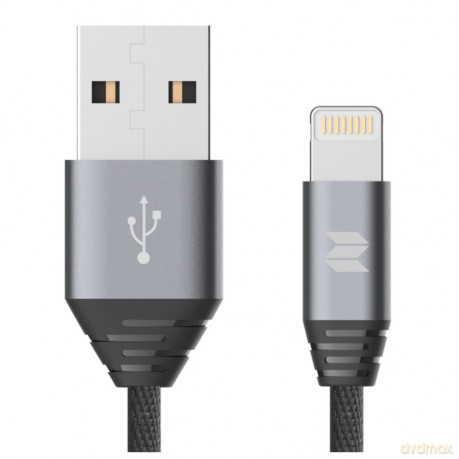 Kabel Nylonowyi ROCK SPACE M5 Lightning 100 cm 2,1A