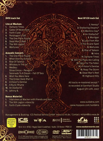 Suidakra: 13 Years Of Celtic Wartunes (digipack) [CD]+[DVD]