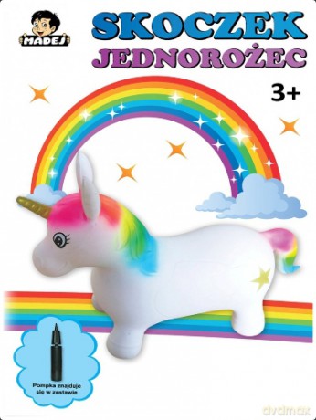 Madej Skoczek jednorozec z pompka