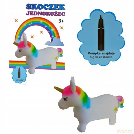 Madej Skoczek jednorozec z pompka