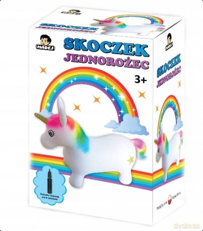 Madej Skoczek jednorozec z pompka
