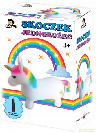 Madej Skoczek jednorozec z pompka