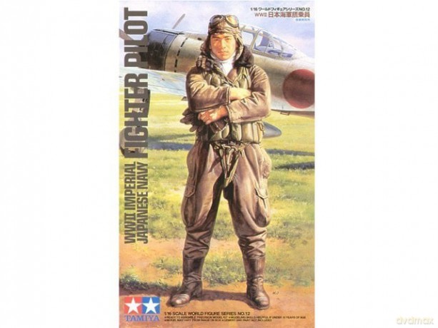 Model plastikowy Japoński pilot myśliwski - Imperial Navy z II wojny światowej