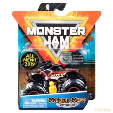 MONSTER JAM Auto 1'64 1- pak, Mutt Rottweiler
