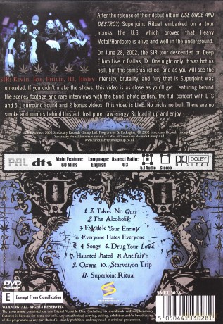 Superjoint Ritual: Live In Dallas, 2002 [DVD]
