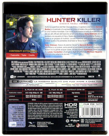 Hunter Killer (Ocean Ognia) [Blu-Ray 4K]+[Blu-Ray]