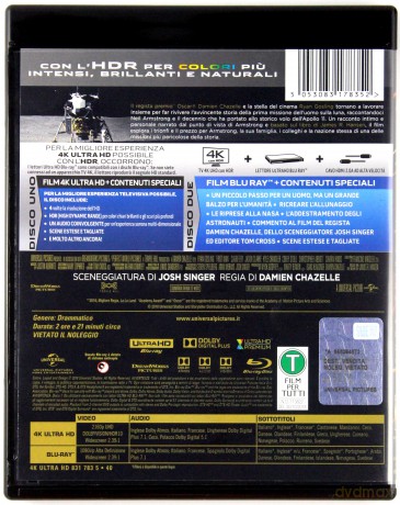 Pierwszy człowiek [Blu-Ray 4K]+[Blu-Ray]