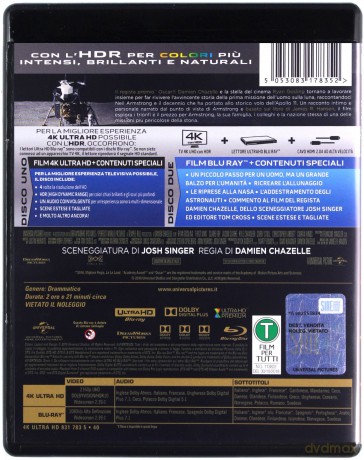 Pierwszy człowiek [Blu-Ray 4K]+[Blu-Ray]