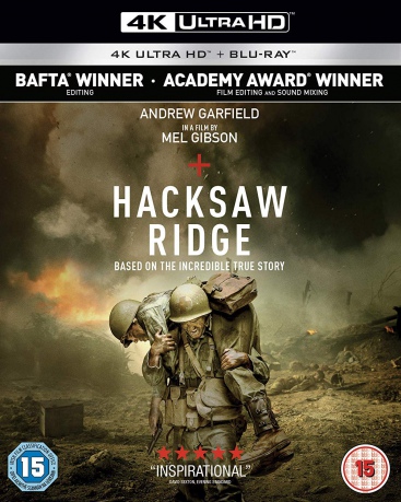Hacksaw Ridge (Przełęcz ocalonych) [Blu-Ray 4K]+[Blu-Ray]