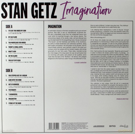 Stan Getz: Imagination [Winyl]