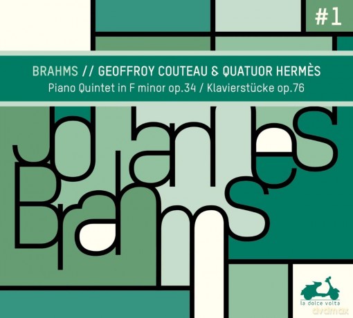 Brahms: Piano Quintet In F Minor op 34 Klavierstucke op 76 Couteau Quatuor Hermes (digipack) [CD]