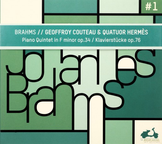 Brahms: Piano Quintet In F Minor op 34 Klavierstucke op 76 Couteau Quatuor Hermes (digipack) [CD]