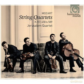 Jerusalem Quartet: Str Q K157 K458 K589 [CD]