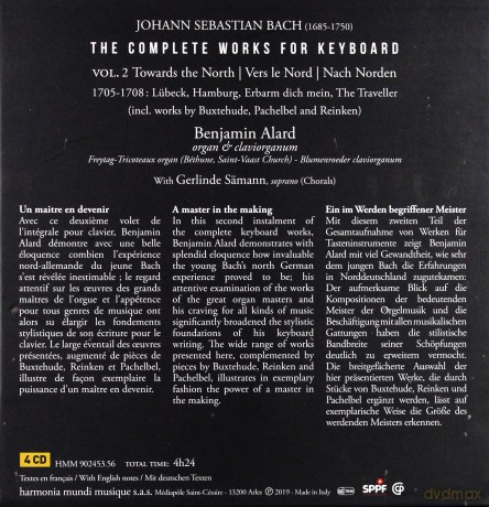 Bach: The Complete Works For Keyboard Alard [4CD]