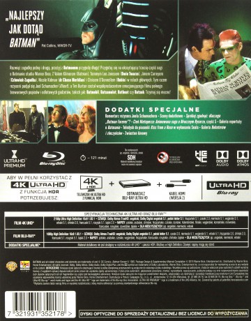 Batman Forever [Blu-Ray 4K]+[Blu-Ray]