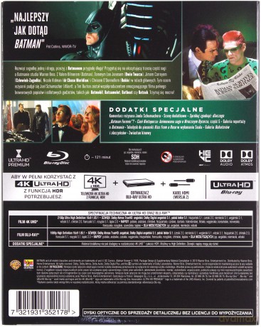 Batman Forever [Blu-Ray 4K]+[Blu-Ray]