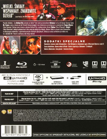 Batman i Robin [Blu-Ray 4K]+[Blu-Ray]
