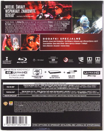Batman i Robin [Blu-Ray 4K]+[Blu-Ray]
