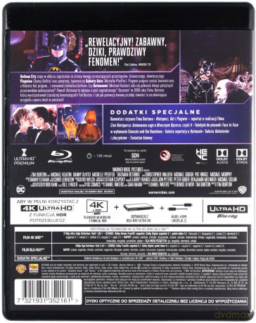 Powrót Batmana [Blu-Ray 4K]+[Blu-Ray]